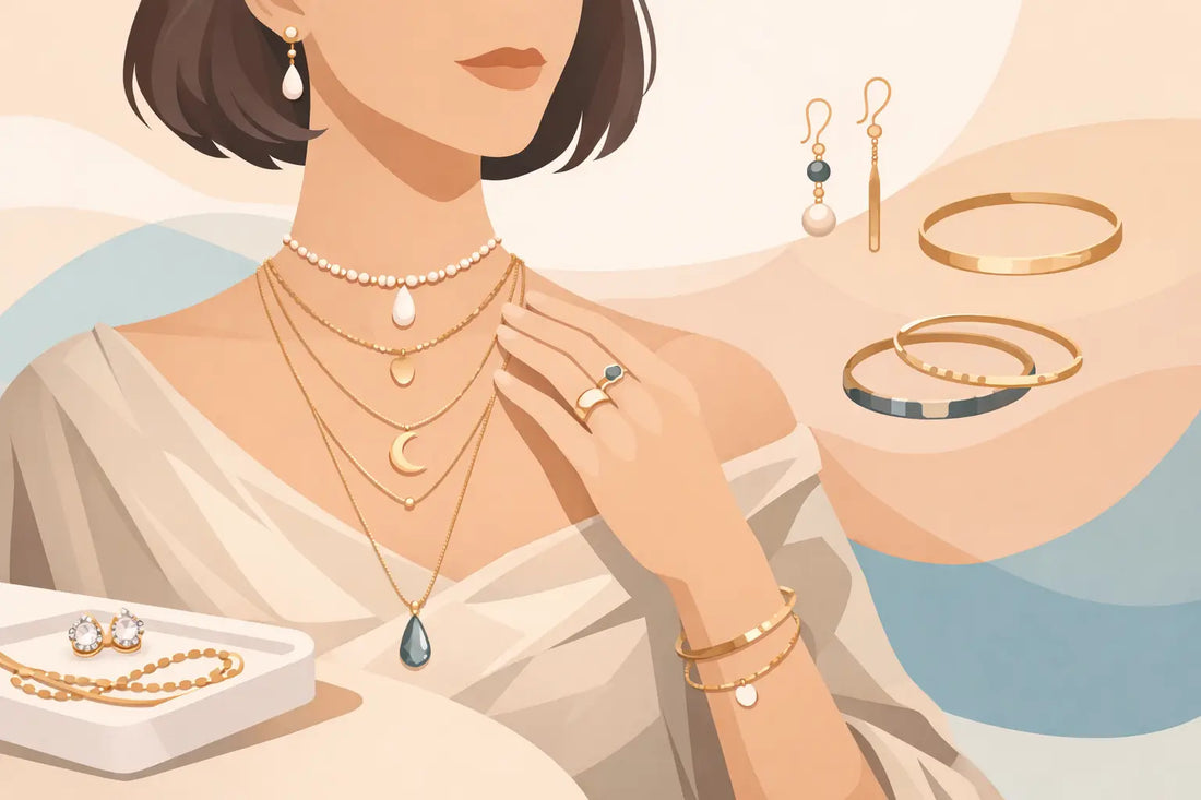 How to Layer Fashion Jewelry With Elegance