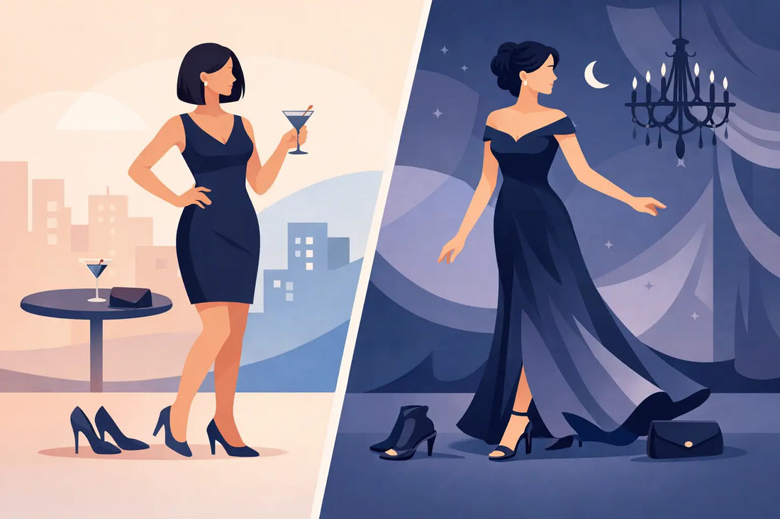 Cocktail Dress vs Evening Gown