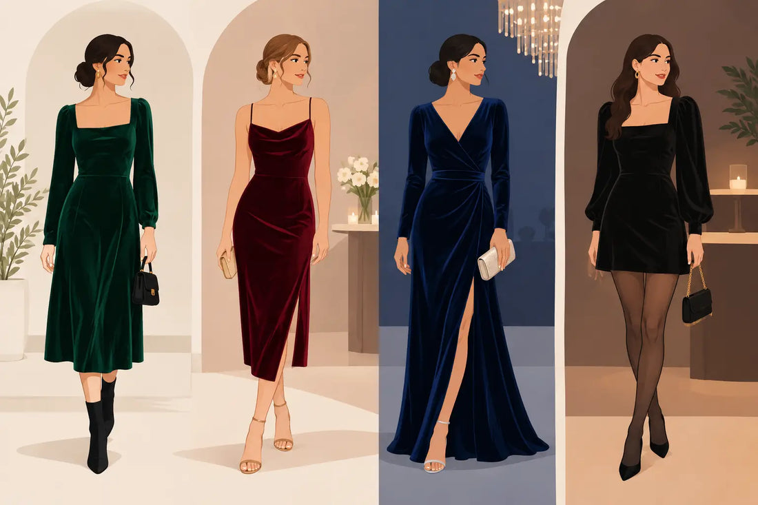 How to Style Velvet Dresses for Every Event