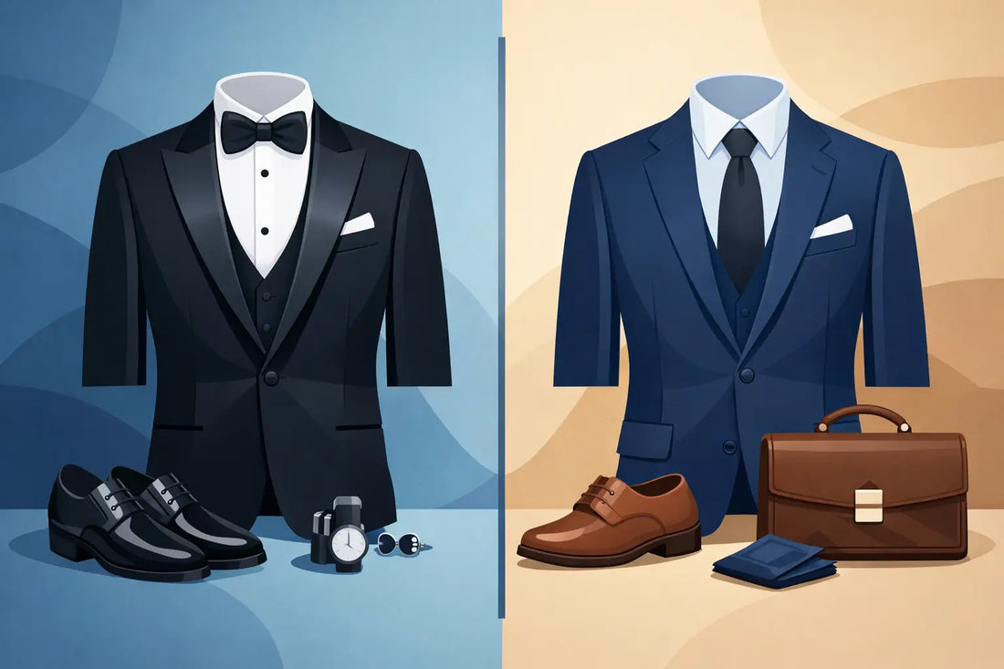 Tuxedo Jacket vs Suit Jacket Explained