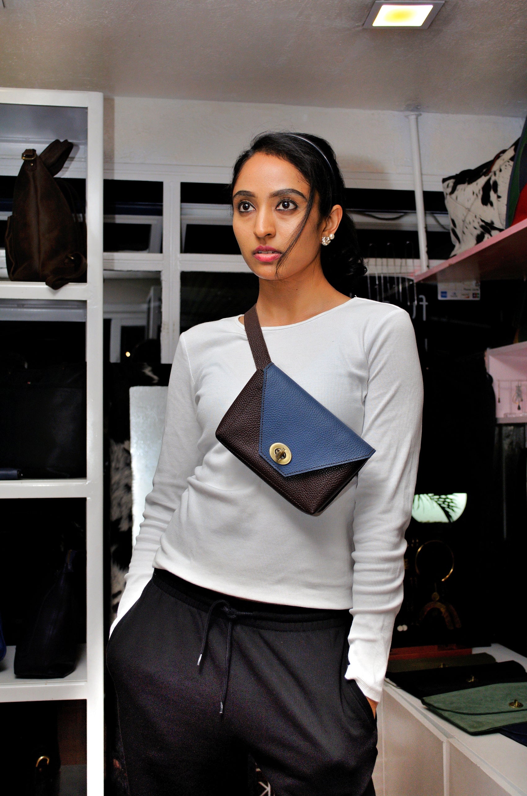 Bet Sling Hip Bag - RoshelLuxe.com