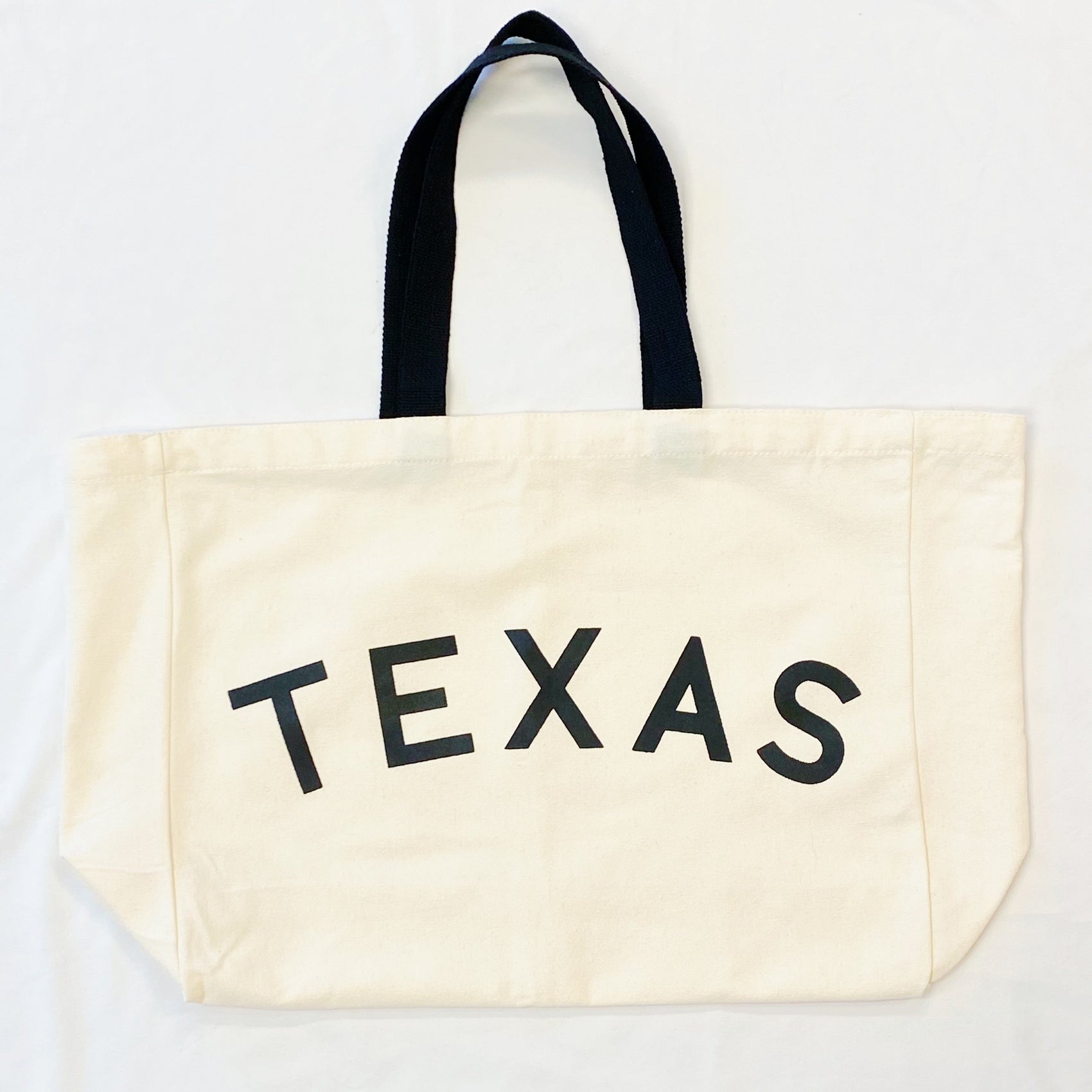 The State On My Mind Canvas Tote - RoshelLuxe.com
