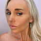 Chalcedony Gold Cluster Necklace - RoshelLuxe.com