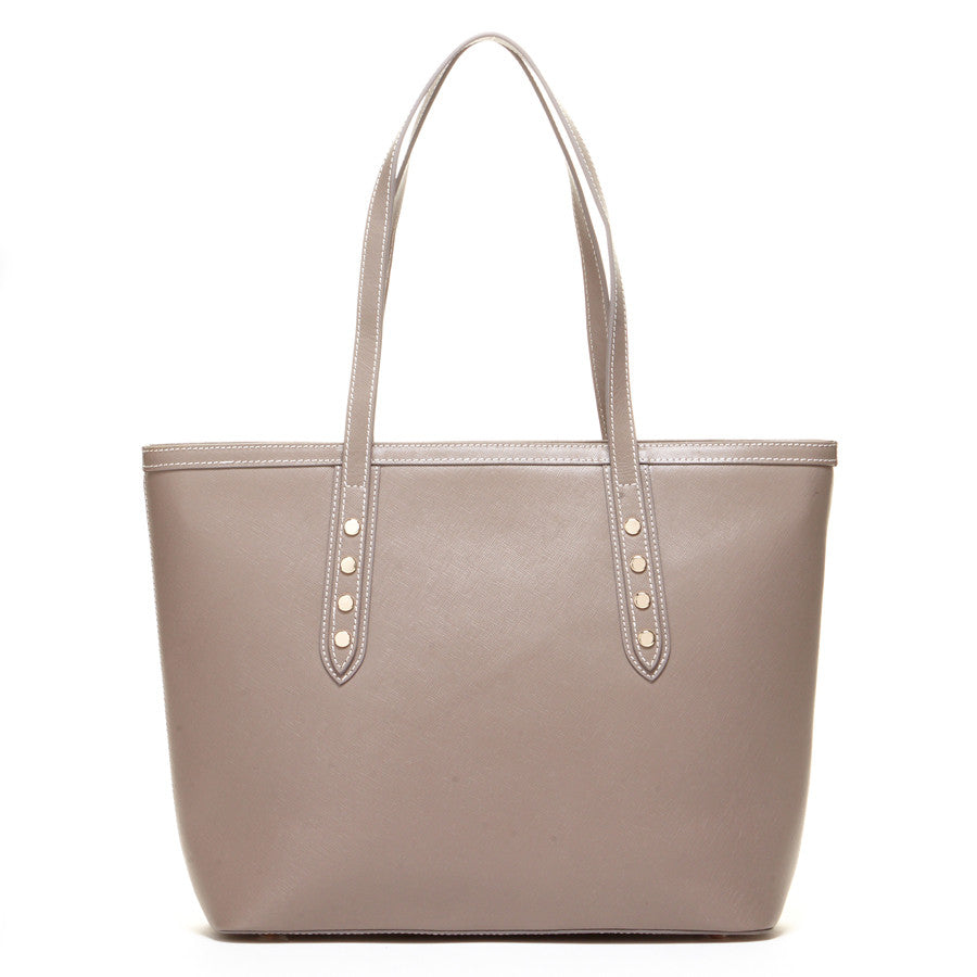 Dark Dune Leather Shoulder Bag - RoshelLuxe.com