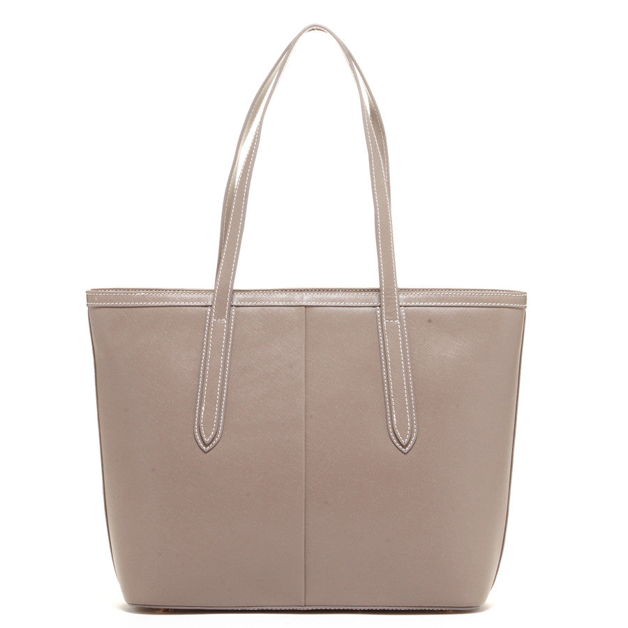 Dark Dune Leather Shoulder Bag - RoshelLuxe.com