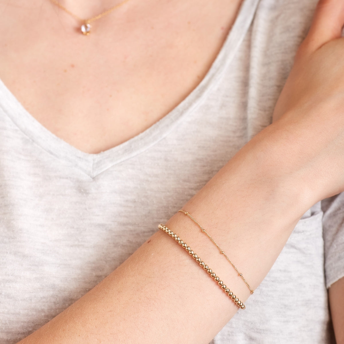 Meaningful handmade milestone bracelet for women- RoshelLuxe.com