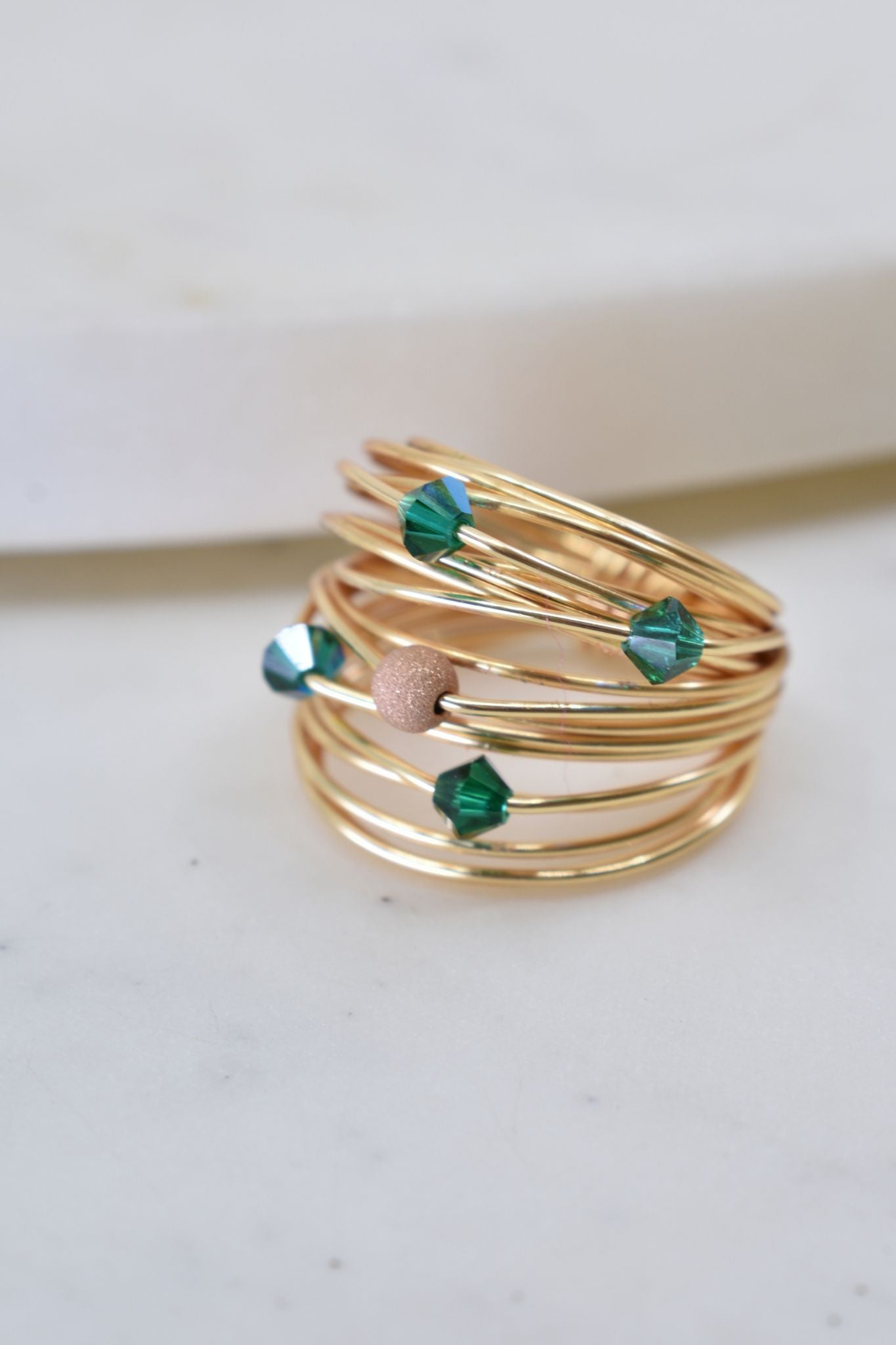  Deep Green Swarovski Crystals - RoshelLuxe.com