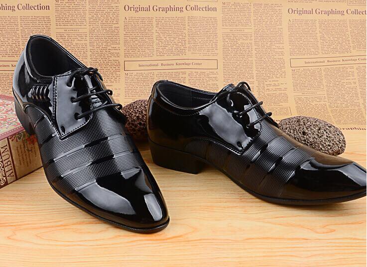 "Rockefeller" Black Vangelo Tuxedo Shoes - RoshelLuxe.com