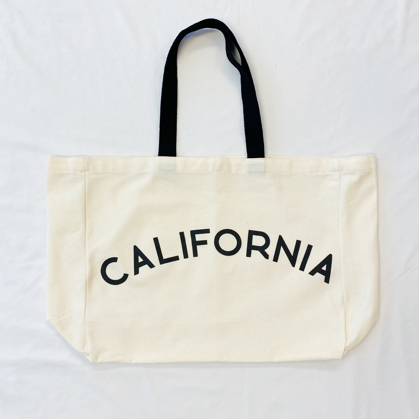 The State On My Mind Canvas Tote - RoshelLuxe.com
