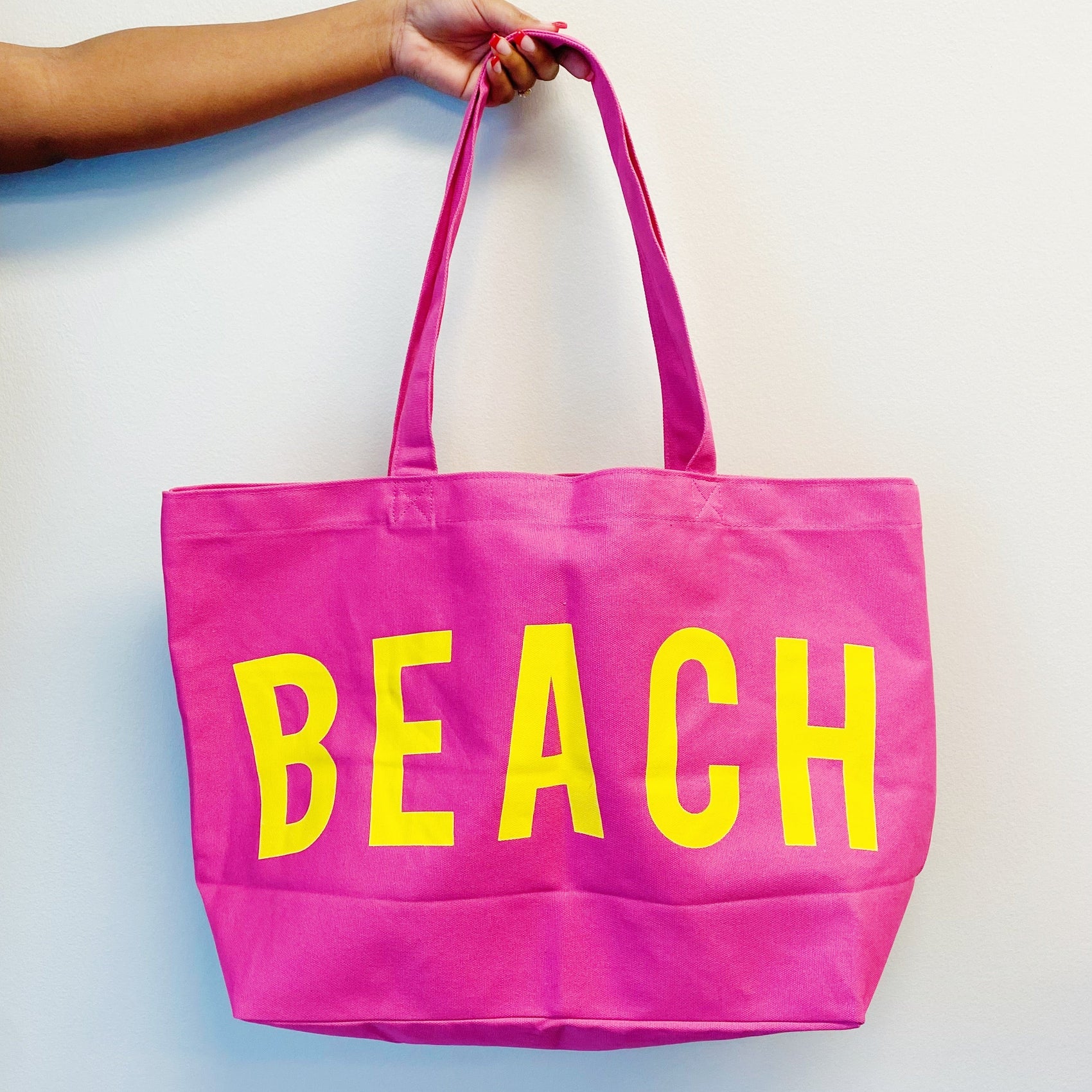 Well Made Beach Canvas Tote - RoshelLuxe.com