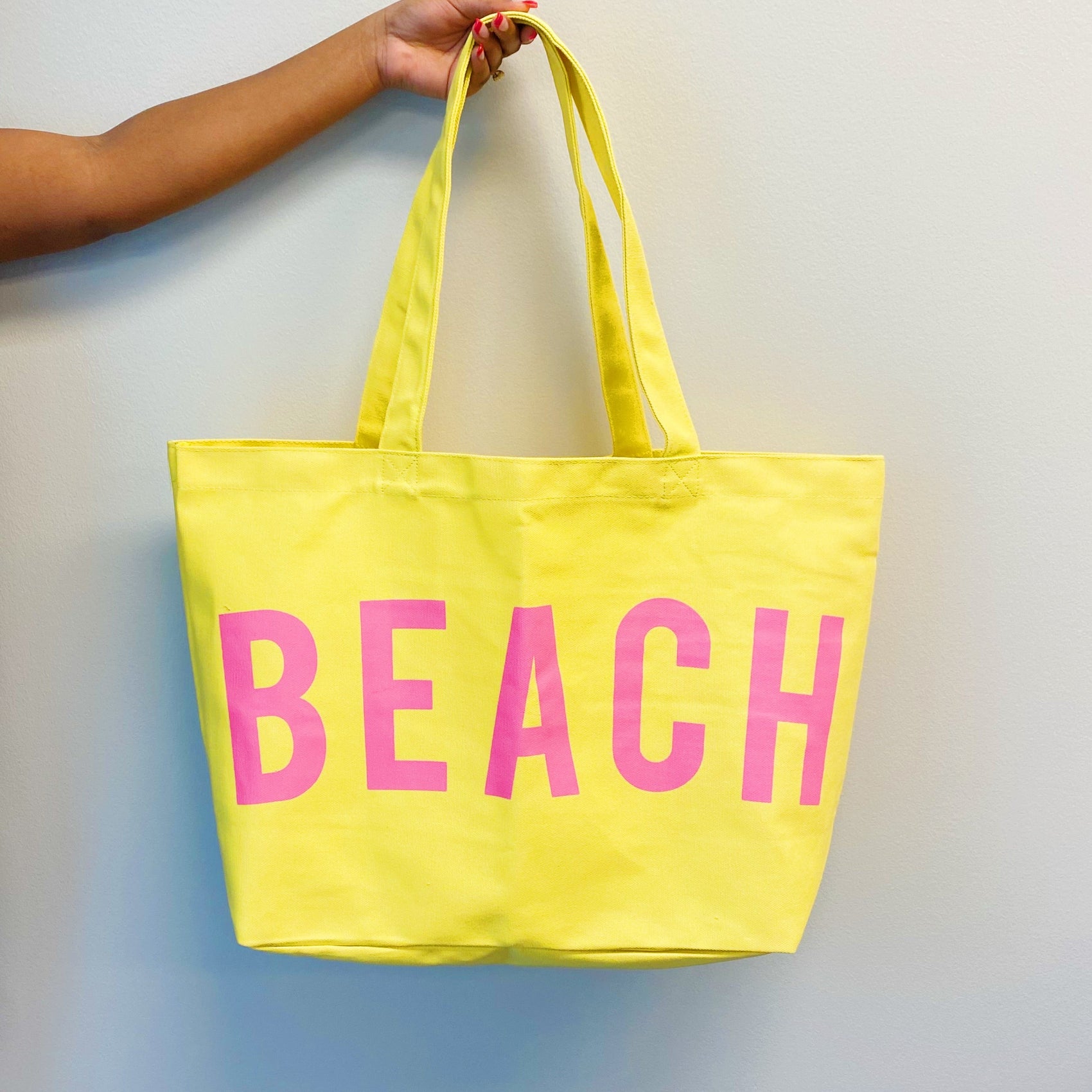 Well Made Beach Canvas Tote - RoshelLuxe.com