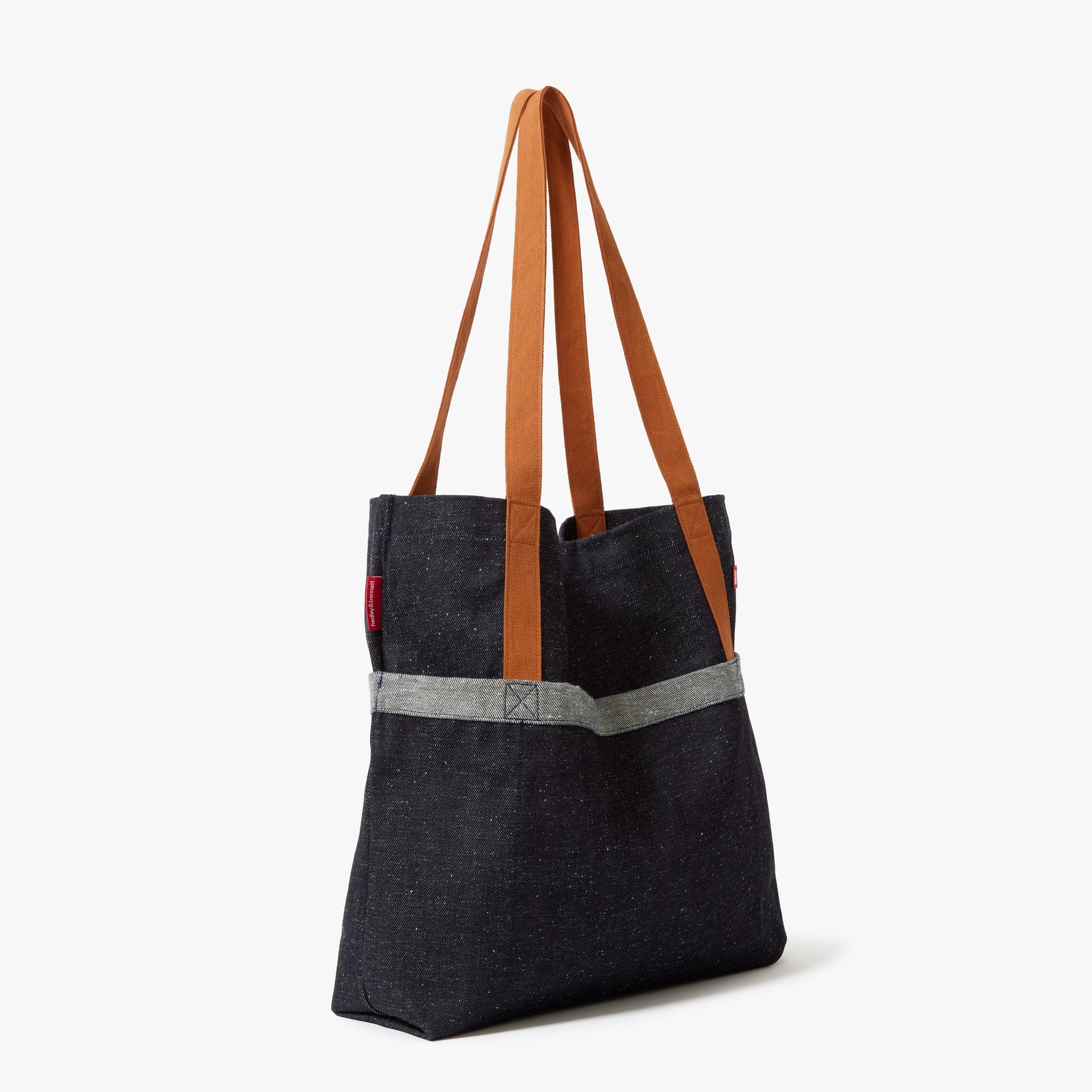 The Market Tote - Denim - RoshelLuxe.com