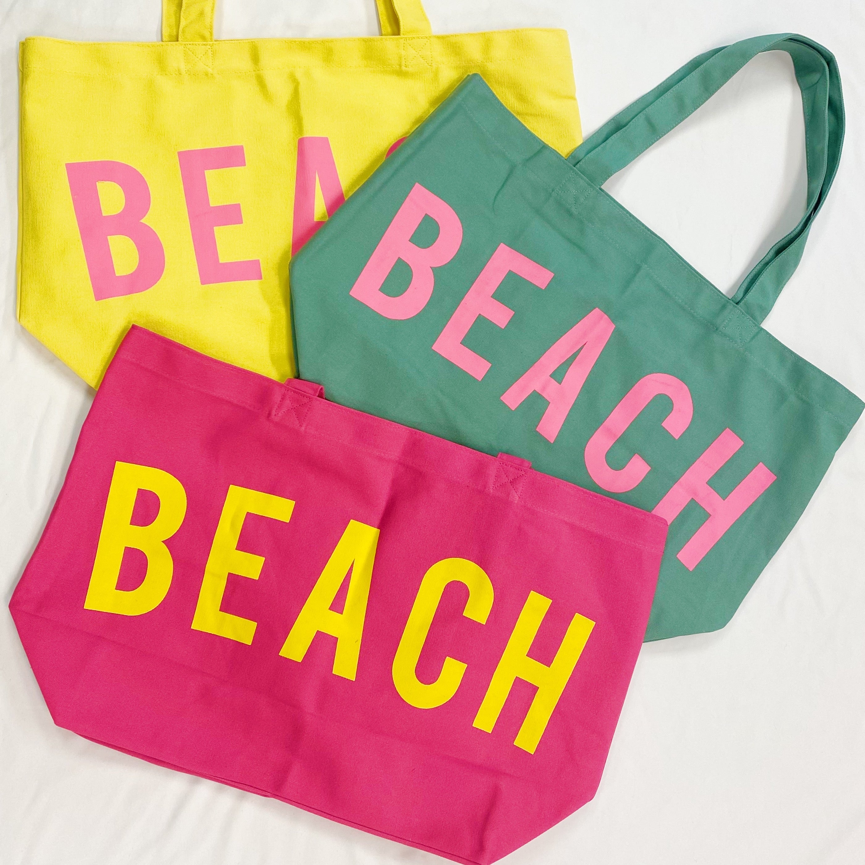 Well Made Beach Canvas Tote