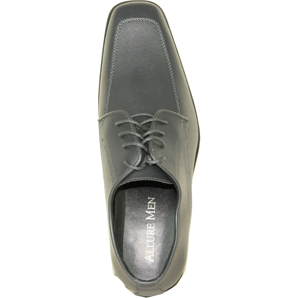 ALLURE MEN Dress Shoe AL01 Oxford Formal Tuxedo for Prom & Wedding - 2 - RoshelLuxe.com