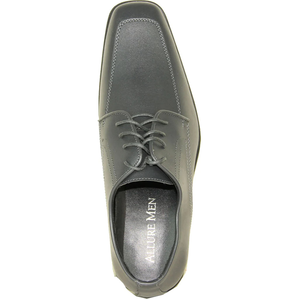 ALLURE MEN Dress Shoe AL01 Oxford Formal Tuxedo for Prom & Wedding - 2 - RoshelLuxe.com