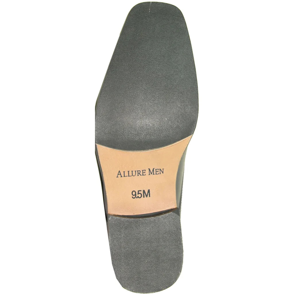 ALLURE MEN Dress Shoe AL01 Oxford Formal Tuxedo for Prom & Wedding - 2 - RoshelLuxe.com