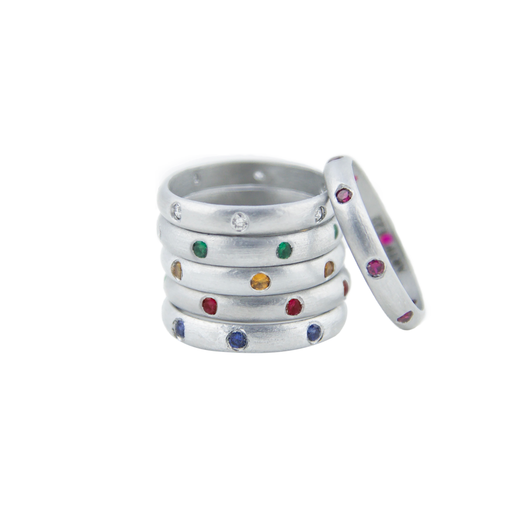 7 GEMSTONE RINGS - CUSTOM - RoshelLuxe.com