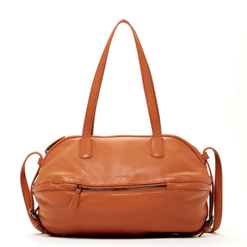 Leather Satchel Bag Brown Shoulder Purse Women's Handbag