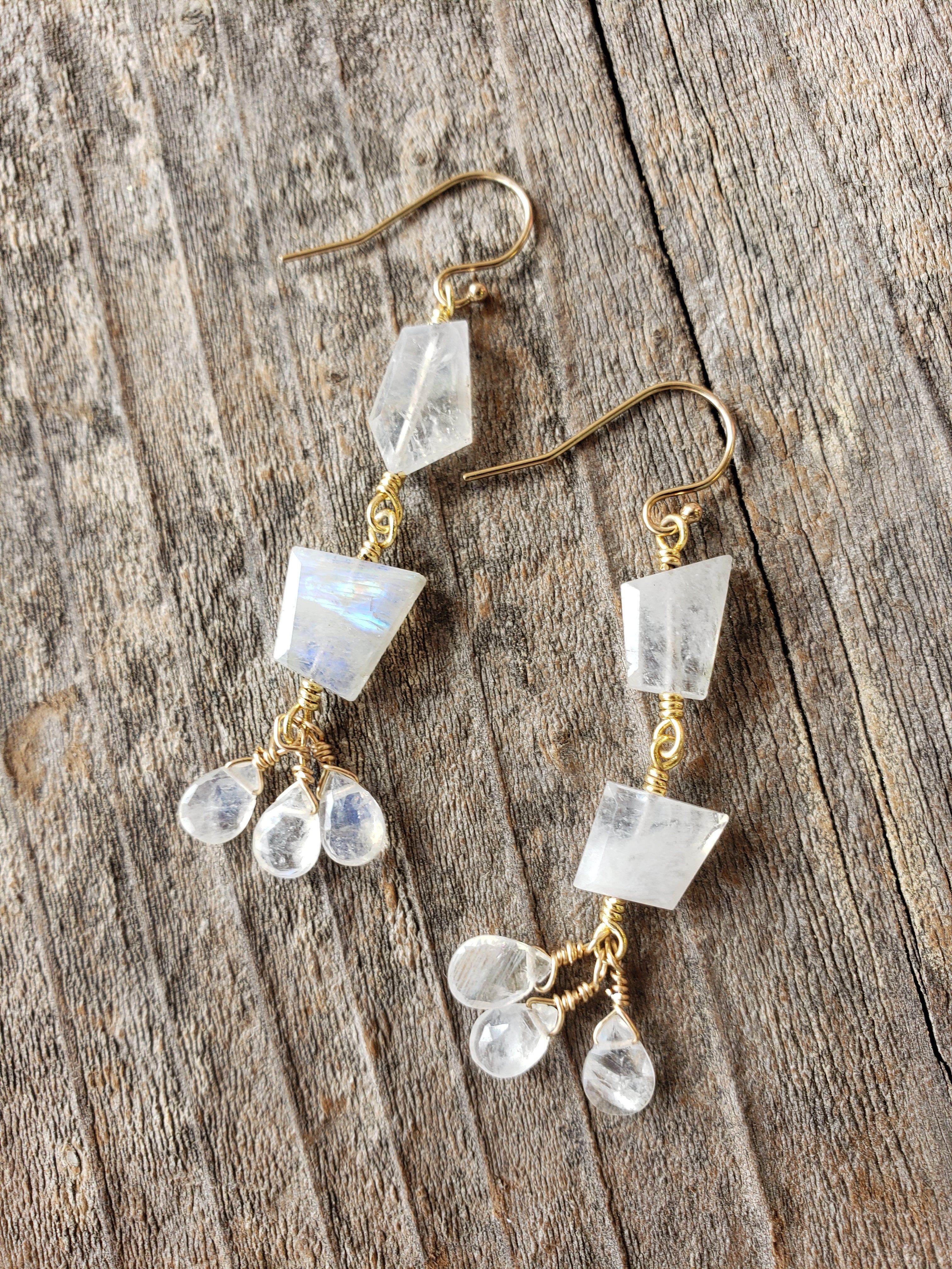 Carmel By The Sea Earrings in Moonstone