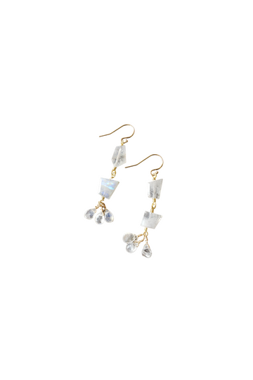 Carmel By The Sea Earrings in Moonstone