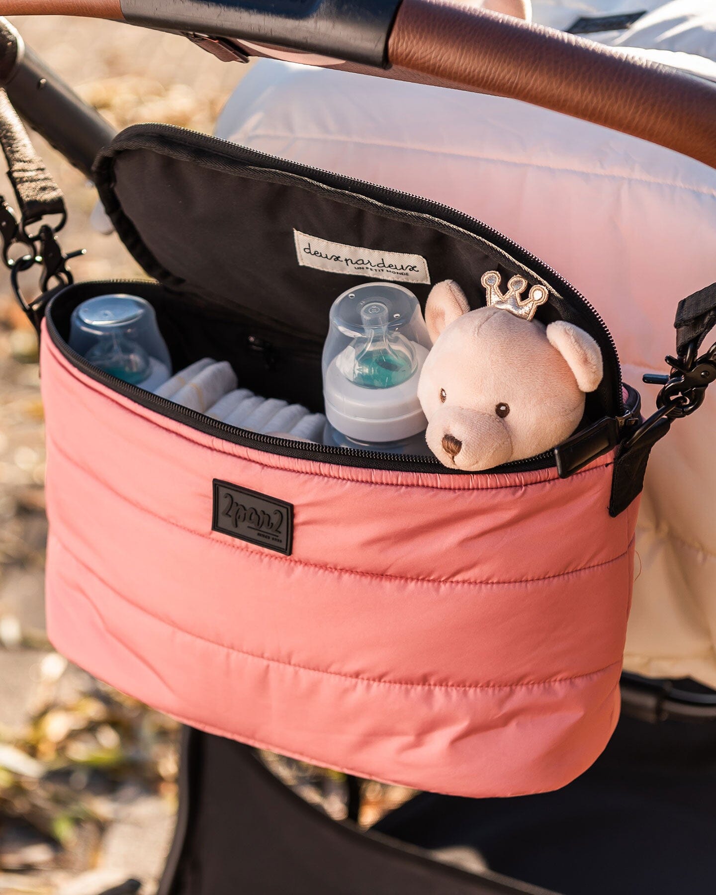 Mini Diaper Bag Ash Rose - RoshelLuxe.com