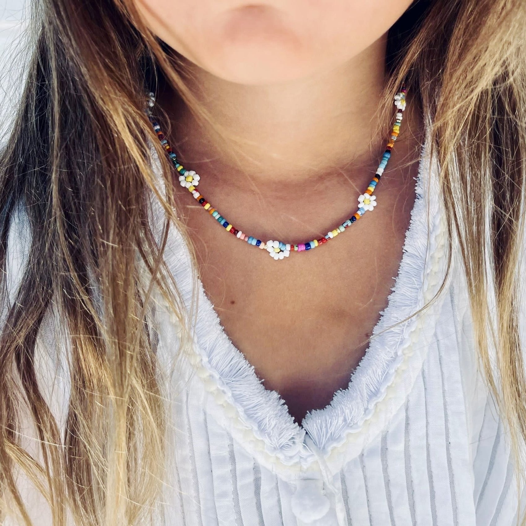 Flower Girl Choker - RoshelLuxe.com