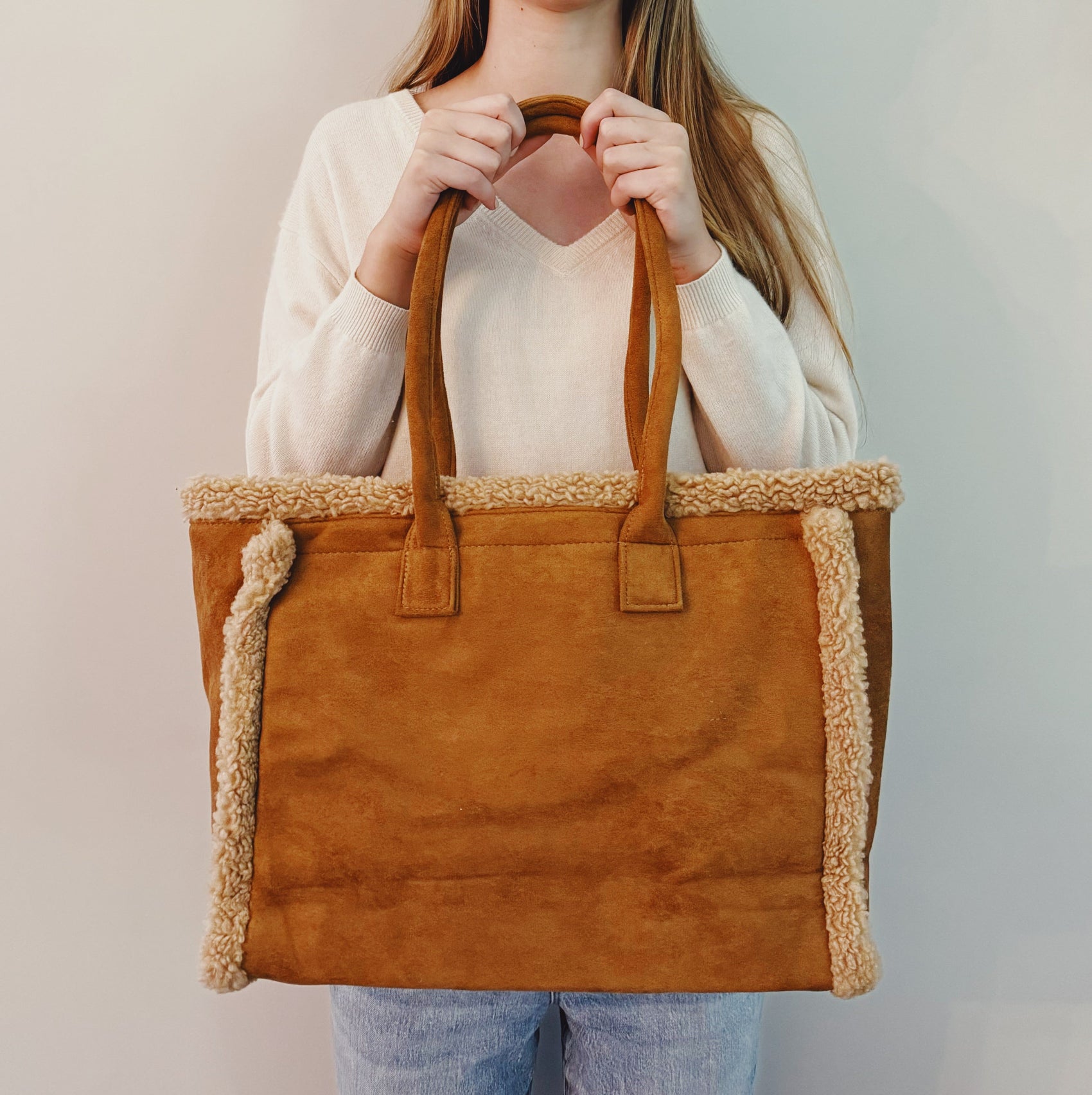 Teddy Cozy The Tote Shoulder Bag - RoshelLuxe.com