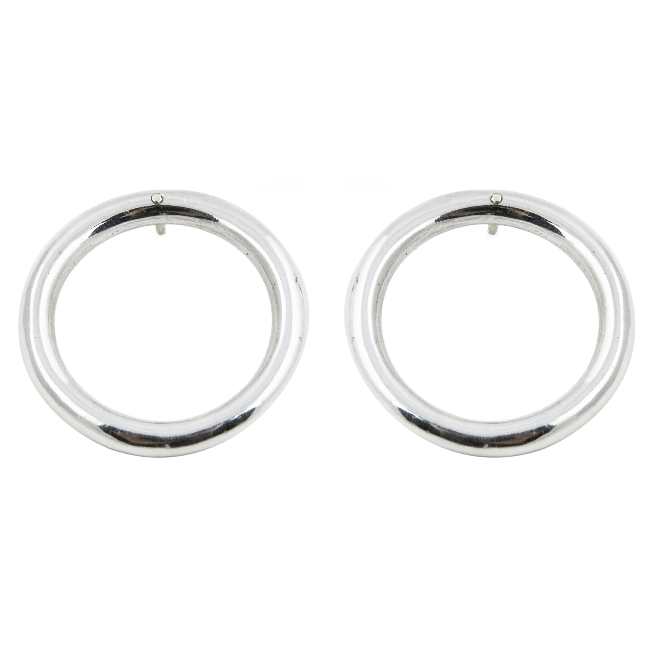 VIRTUOUS CIRCLE EARRINGS 2.8CM