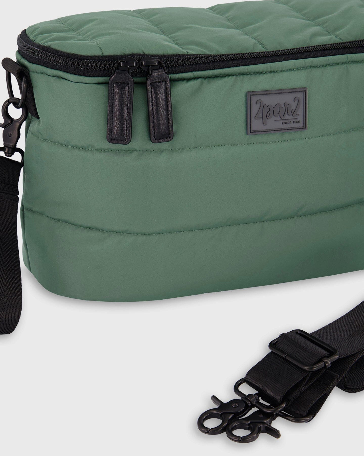 Mini Diaper Bag Dark Gray Green - RoshelLuxe.com