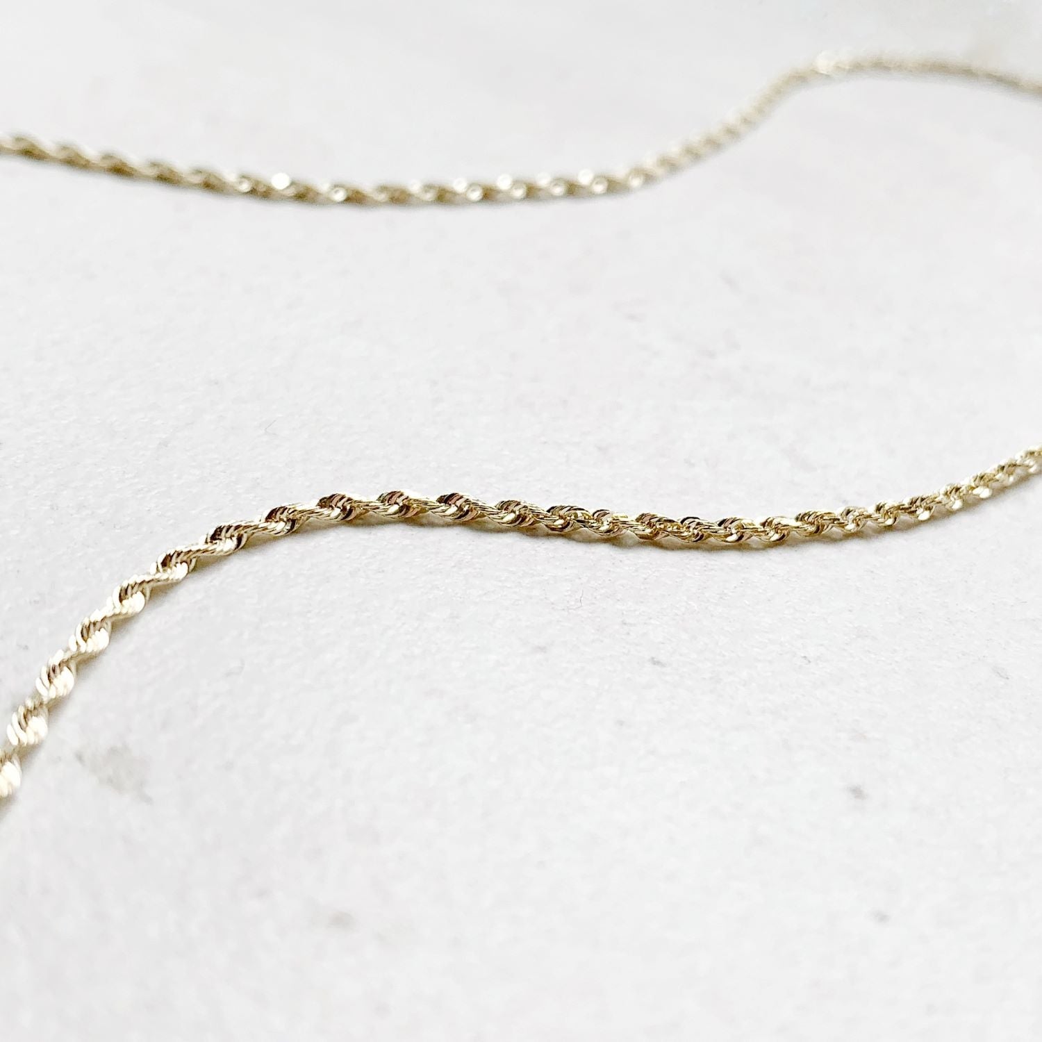 French Rope Chain Bracelet - RoshelLuxe.com