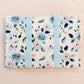 Bloom Blue Floral Couture Tote - RoshelLuxe.com