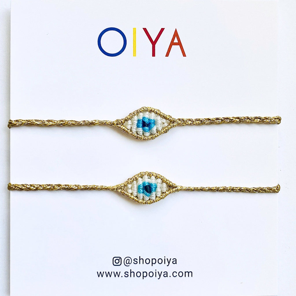 Evil Eye Bracelet Set