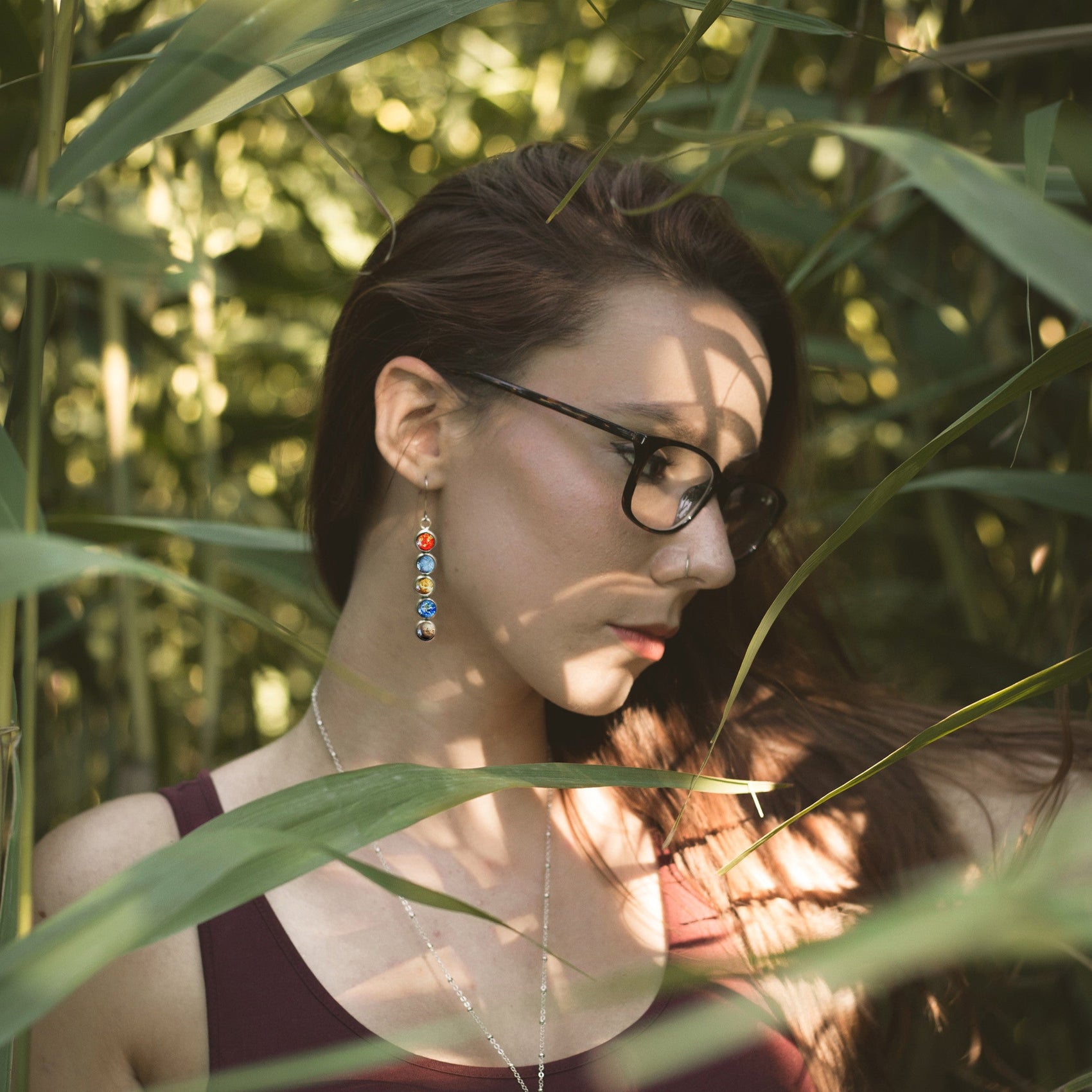Solar System Mis-Matched Earrings - RoshelLuxe.com