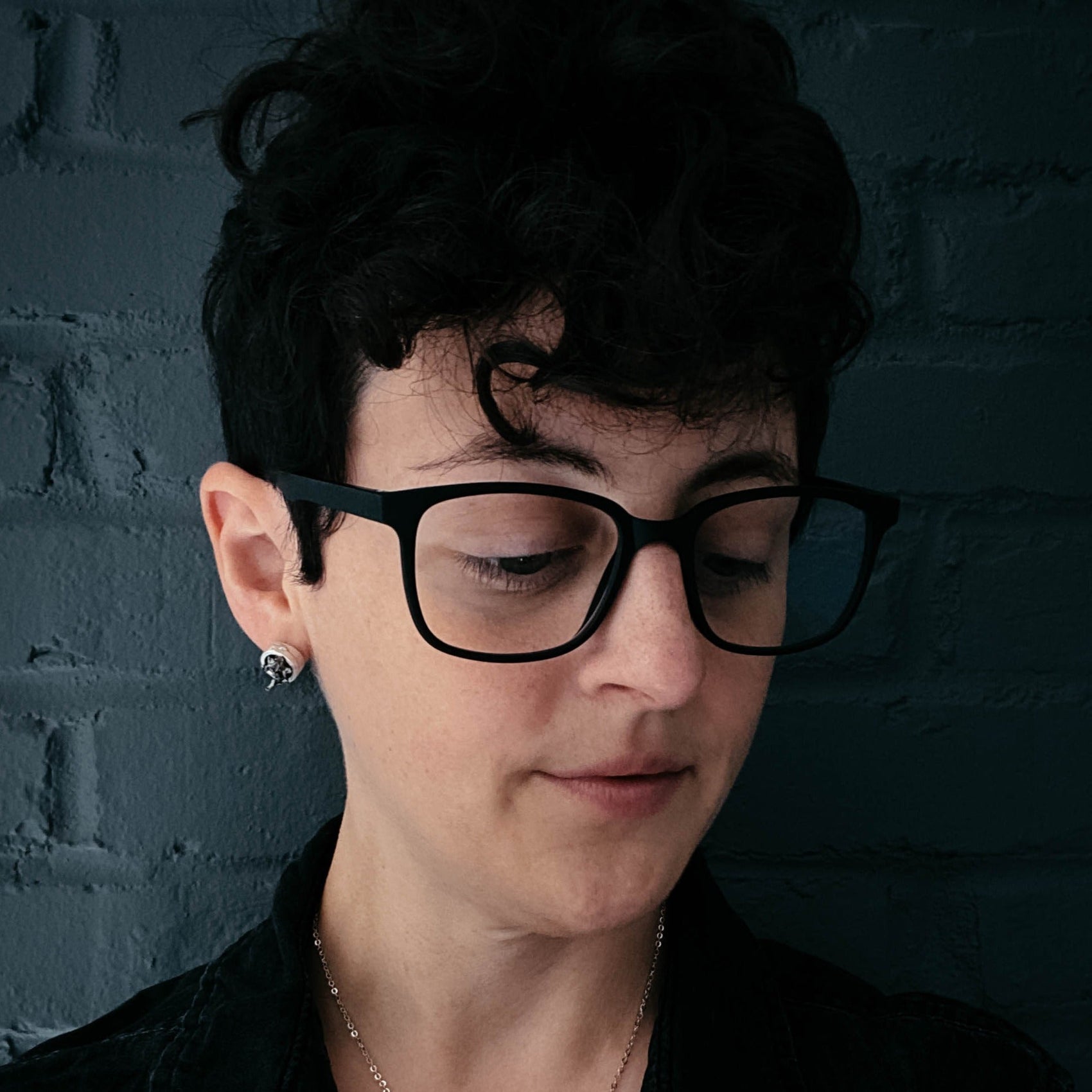 Small Round Raw Meteorite Dangle or Stud Earrings - RoshelLuxe.com