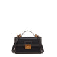 Black Purse Leather Small Crossbody Bag - RoshelLuxe.com