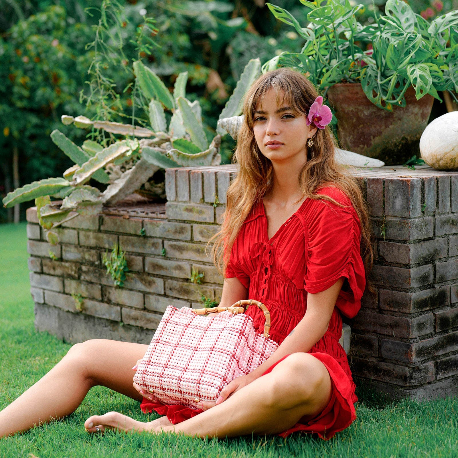 MARCHE Calabasas Recycled Market Tote Bag - RoshelLuxe.com
