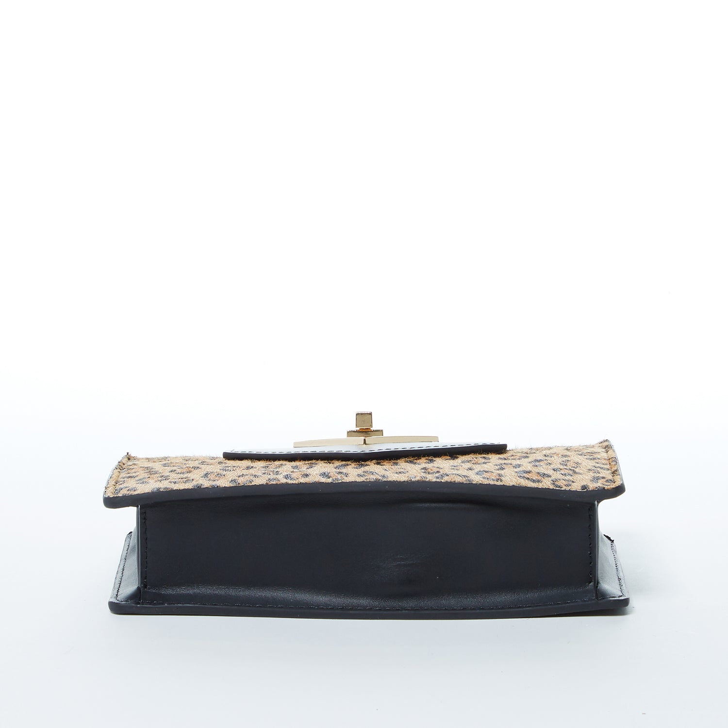 Mini Crossbody Bag Small Leather Leopard Black Purse Wristlet Women's Handbag - RoshelLuxe.com