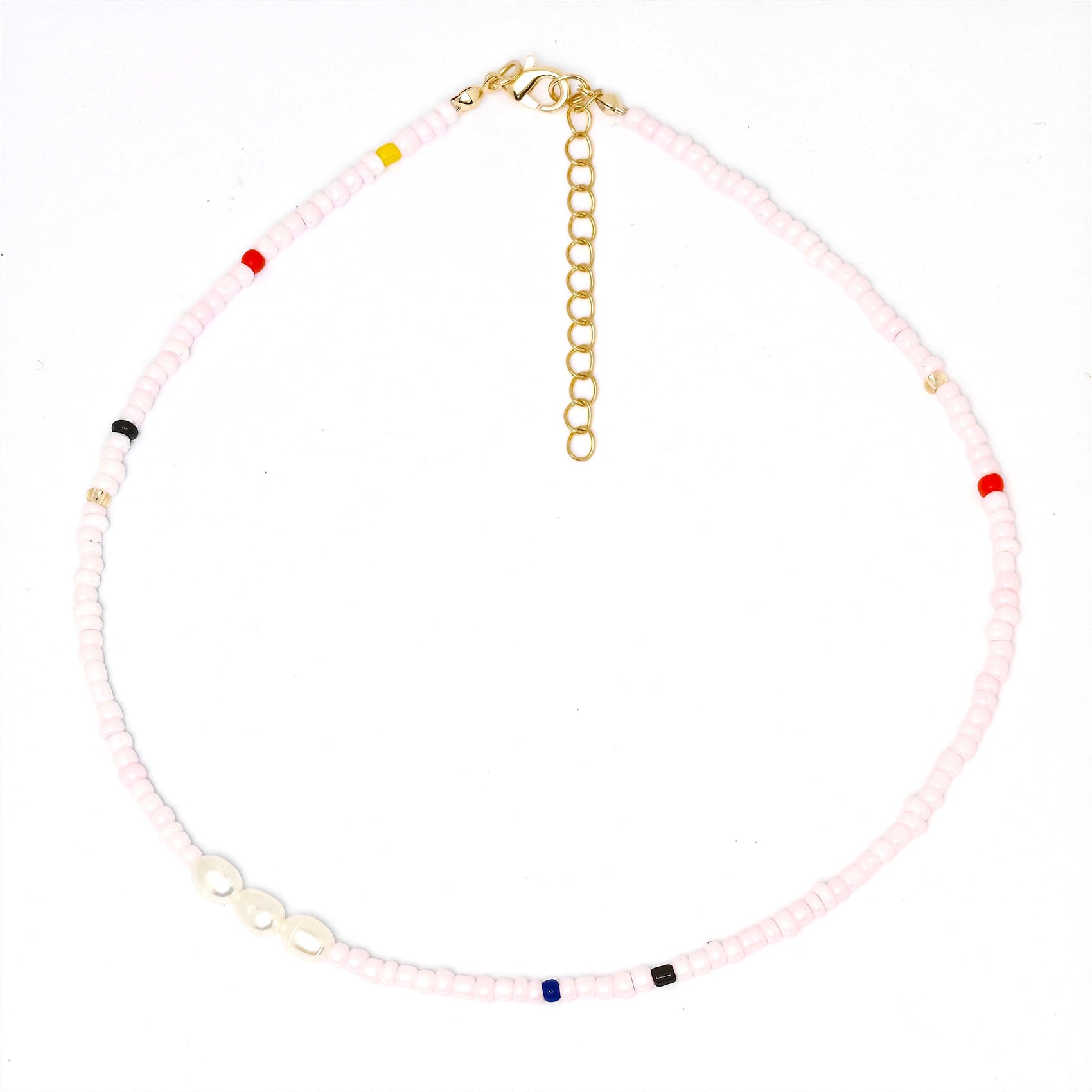Blossom Pearl Beaded Choker - RoshelLuxe.com