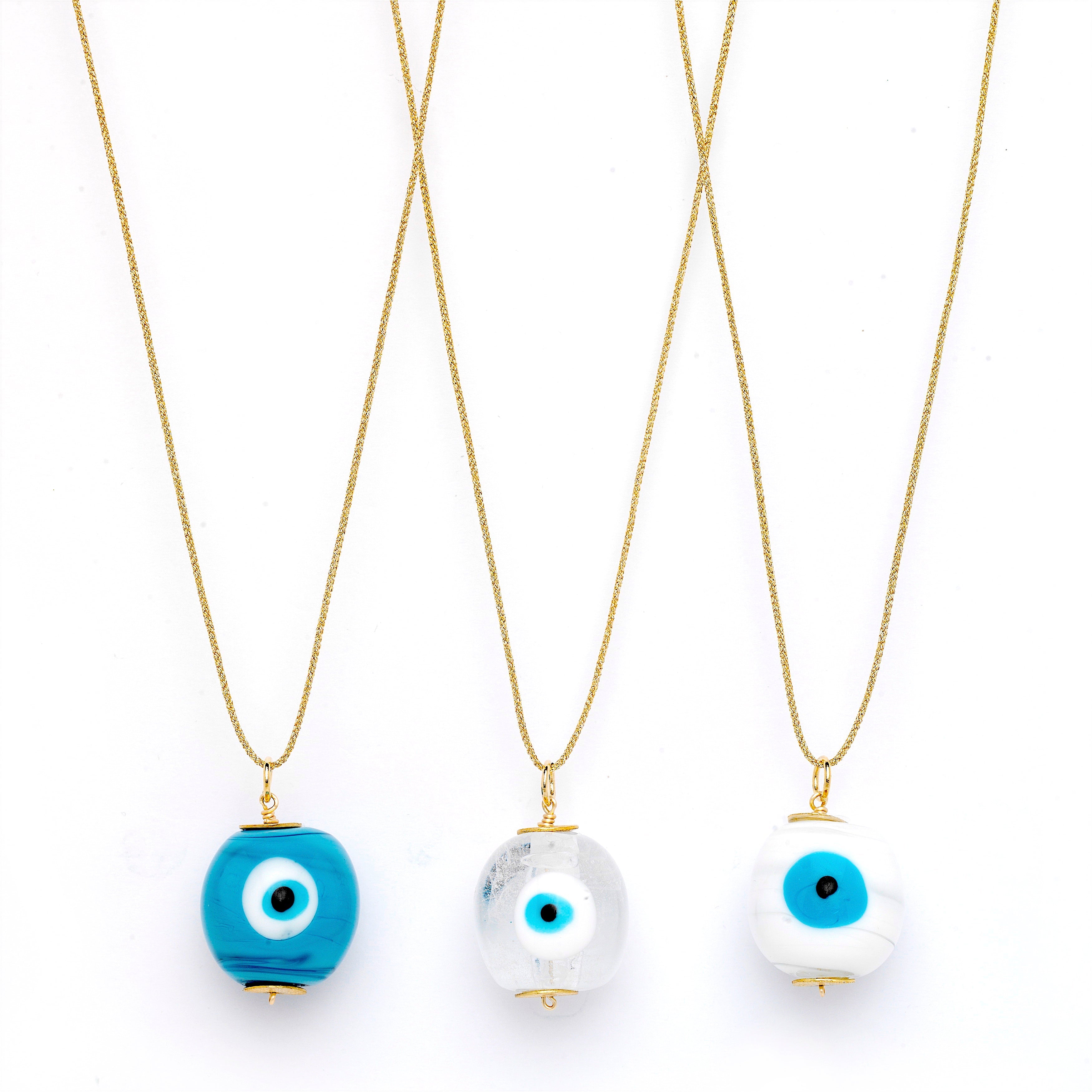 Lorena Evil Eye Pendant Necklace