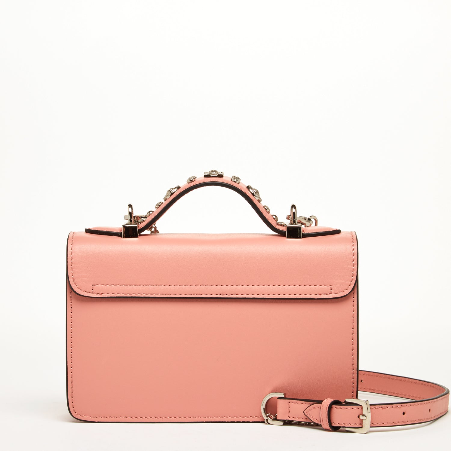 Pink Purse Small Leather Crossbody Bag Women's Handbag - RoshelLuxe.com