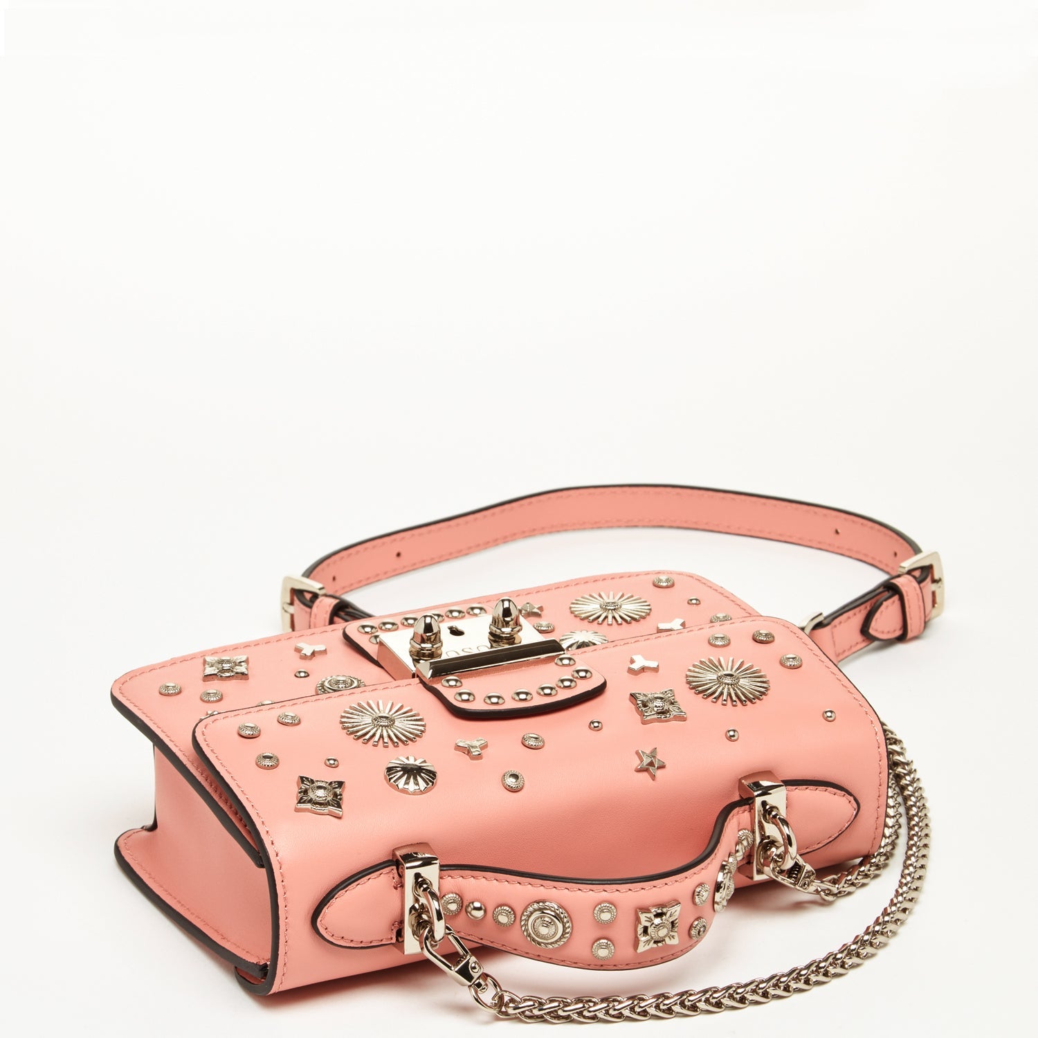 Pink Purse Small Leather Crossbody Bag Women's Handbag - RoshelLuxe.com