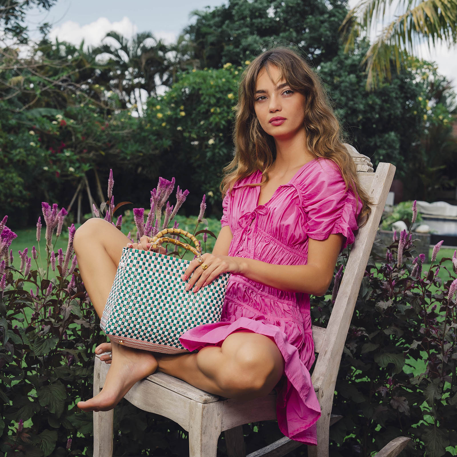 TUKU Sonoma Recycled Market Tote Bag - RoshelLuxe.com
