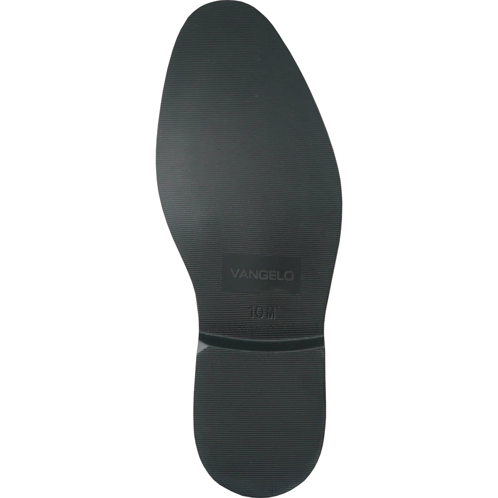 "Vallo-1P" Brown Matte Vangelo Tuxedo Shoes - RoshelLuxe.com