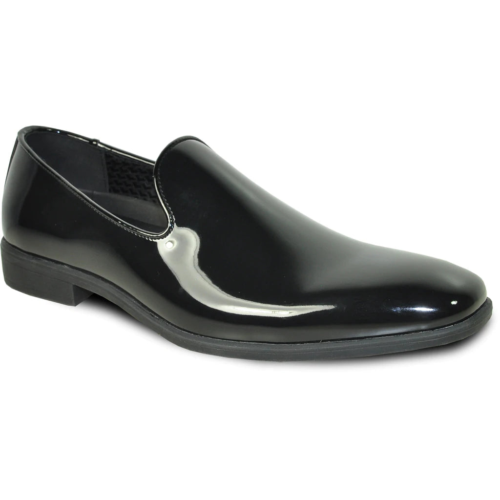 "Galileo" Black Tuxedo Shoes - RoshelLuxe.com