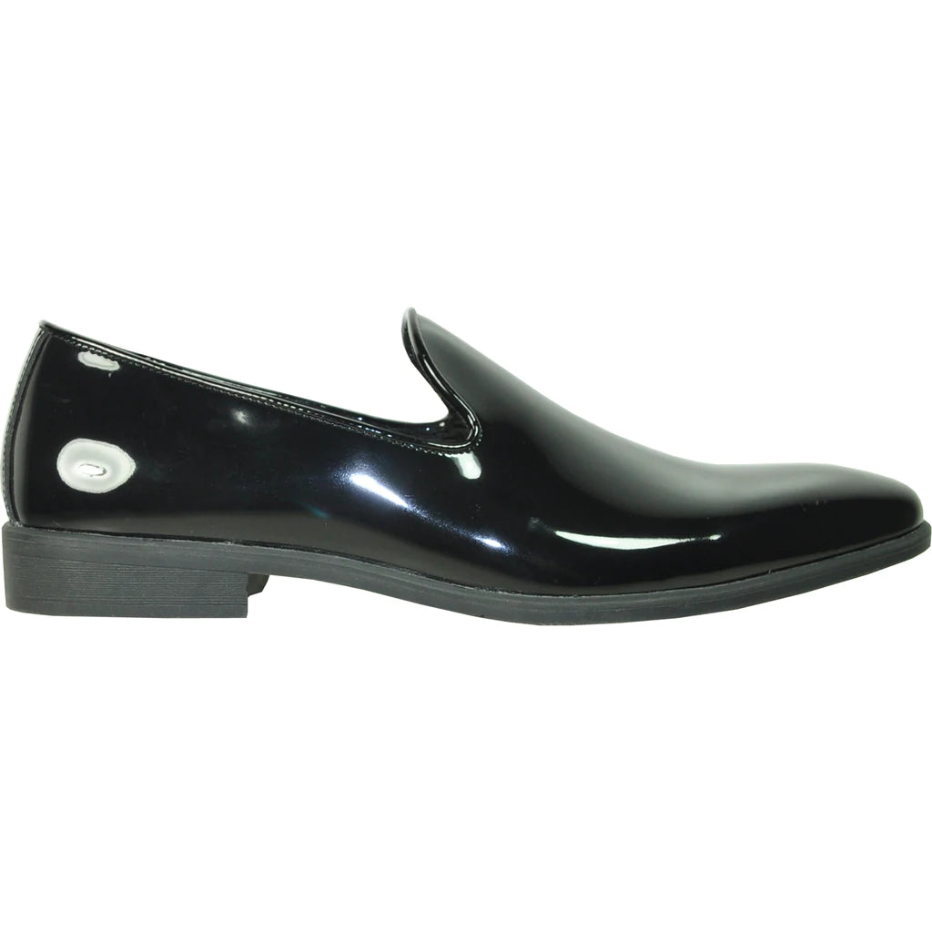 "Galileo" Black Tuxedo Shoes - RoshelLuxe.com