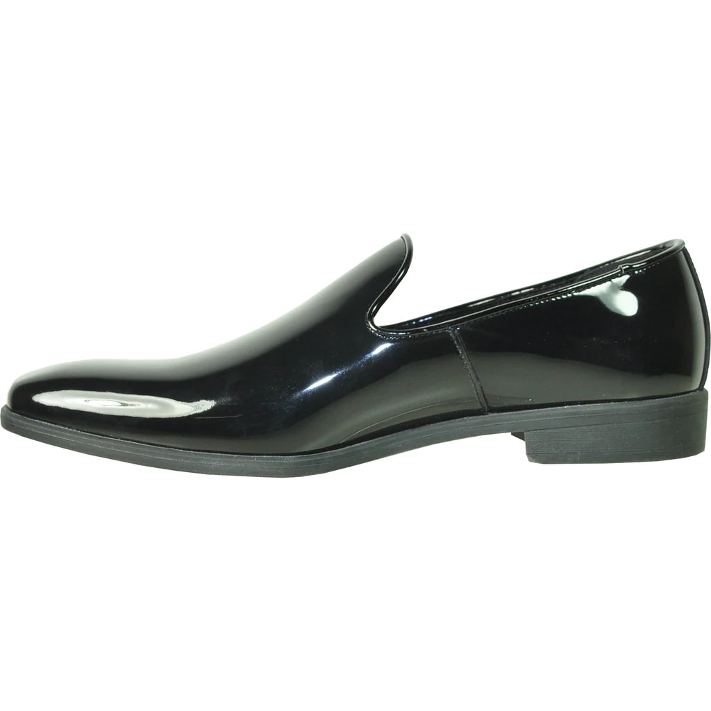 "Galileo" Black Tuxedo Shoes - RoshelLuxe.com