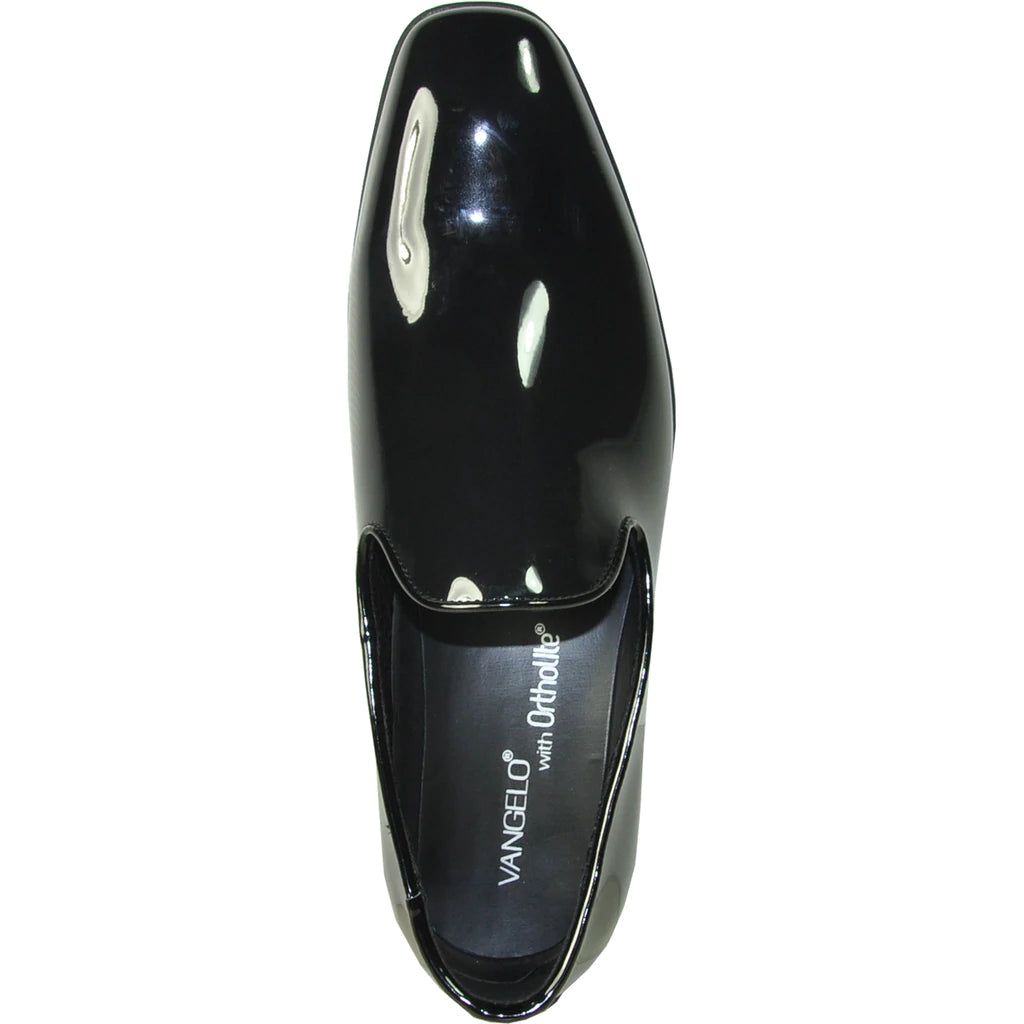 "Galileo" Black Tuxedo Shoes