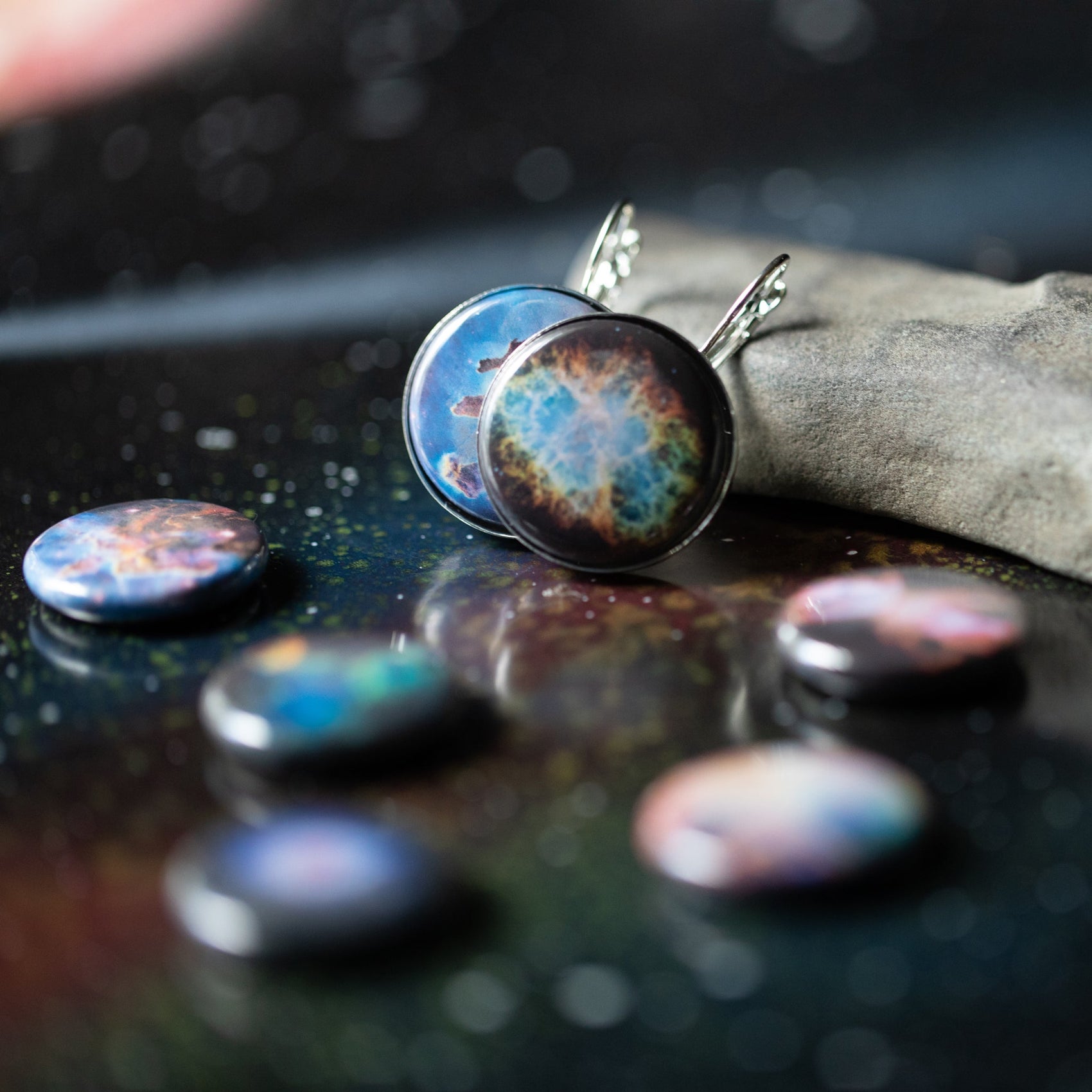 Interchangeable Nebula Earrings - RoshelLuxe.com