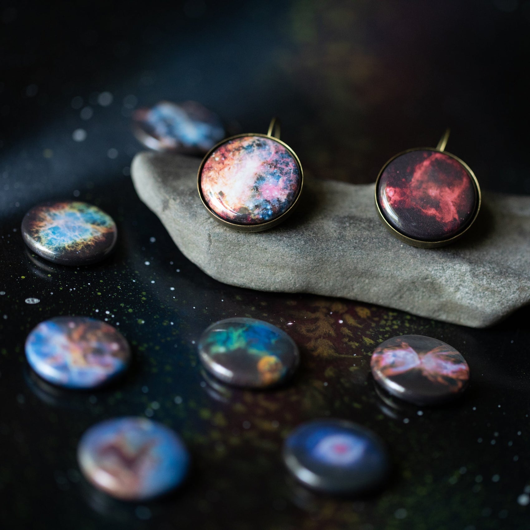 Interchangeable Nebula Earrings - RoshelLuxe.com