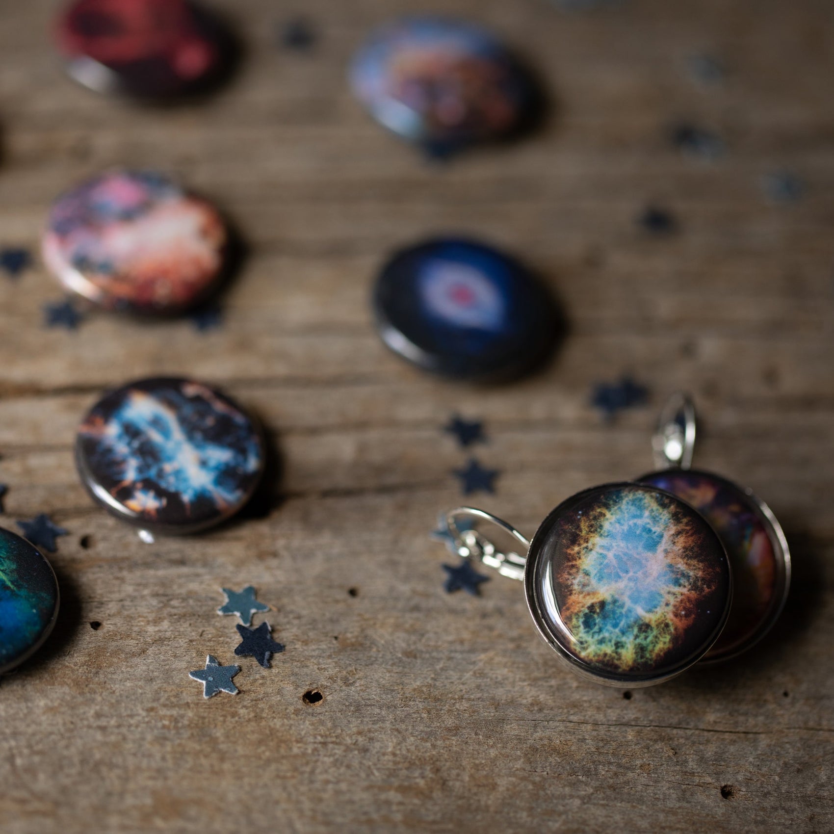 Interchangeable Nebula Earrings - RoshelLuxe.com